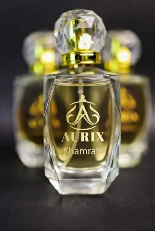 Lattafa Khamrah unisex oriental sweet perfume bottle